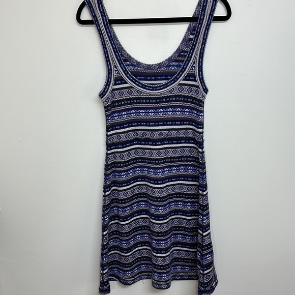 Free People Nordic Fair Isle Sweater Dress Medium - Picture 5 of 7